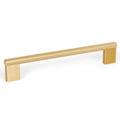 Momo Graf Knurled D Handle 160mm Brushed Dark Brass