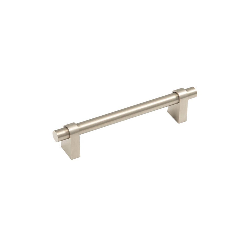 Momo Loreto Bar Pull 128mm Brushed Nickel