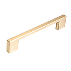 Momo Livorno D Handle 128mm Brushed Matt Brass