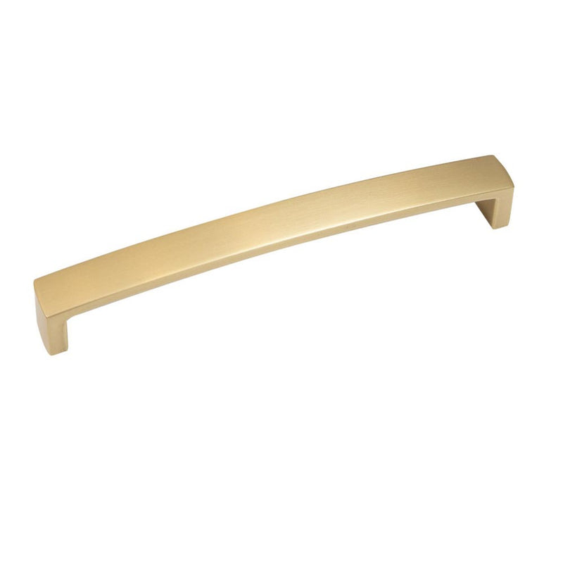 Momo New Hampton D Handle 160mm Matt Brass