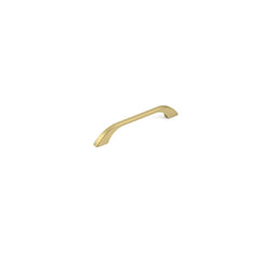 Momo New Prato Bow Handle 128mm Hole Centres Brushed Matt Brass