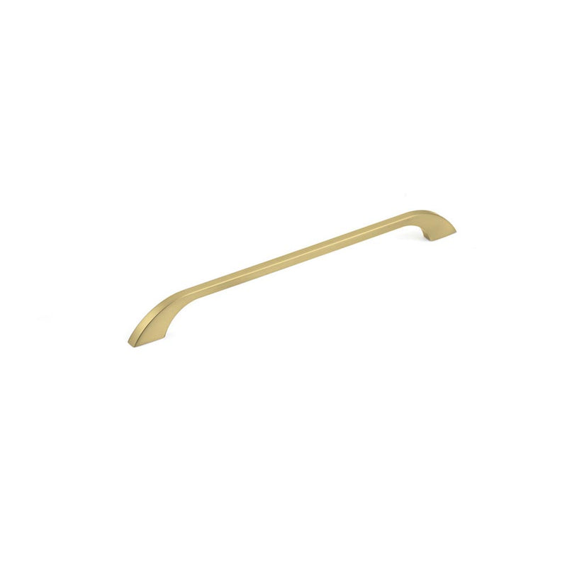 Momo New Prato Bow Handle 256mm Hole Centres Brushed Matt Brass