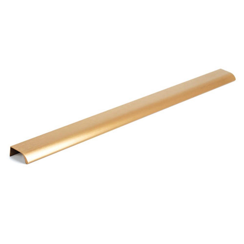 Momo Ona Lip Pull Handle 544mm Brushed Dark Brass