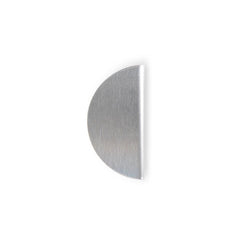 Momo Sola Half Round Lip Pull - 80mm - Stainless Steel