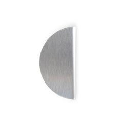 Momo Sola Half Round Lip Pull - 120mm - Stainless Steel