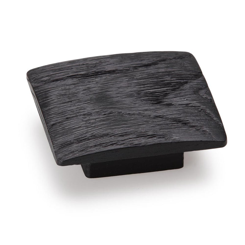 Momo Balto Square Timber Knob 60mm Blackwoodgrain