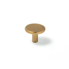 Momo Vena Knob 35mm Brushed Satin Brass