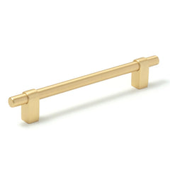 Momo Maida Bar Handle 160mm Brushed Satin Brass