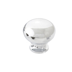 Momo Lugo Plain Knob 30mm Chrome Plated