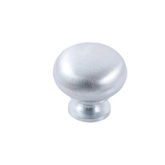 Momo Lugo Plain Knob 30mm Satin Chrome