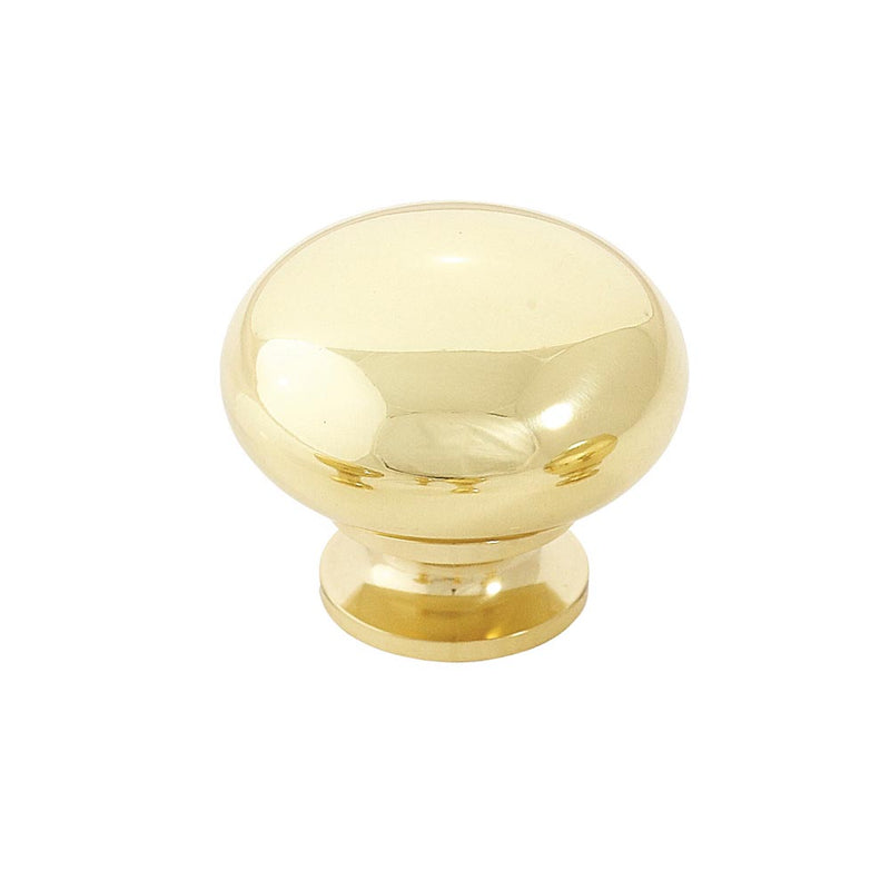 Momo Lugo Plain Knob 38mm Polished Brass