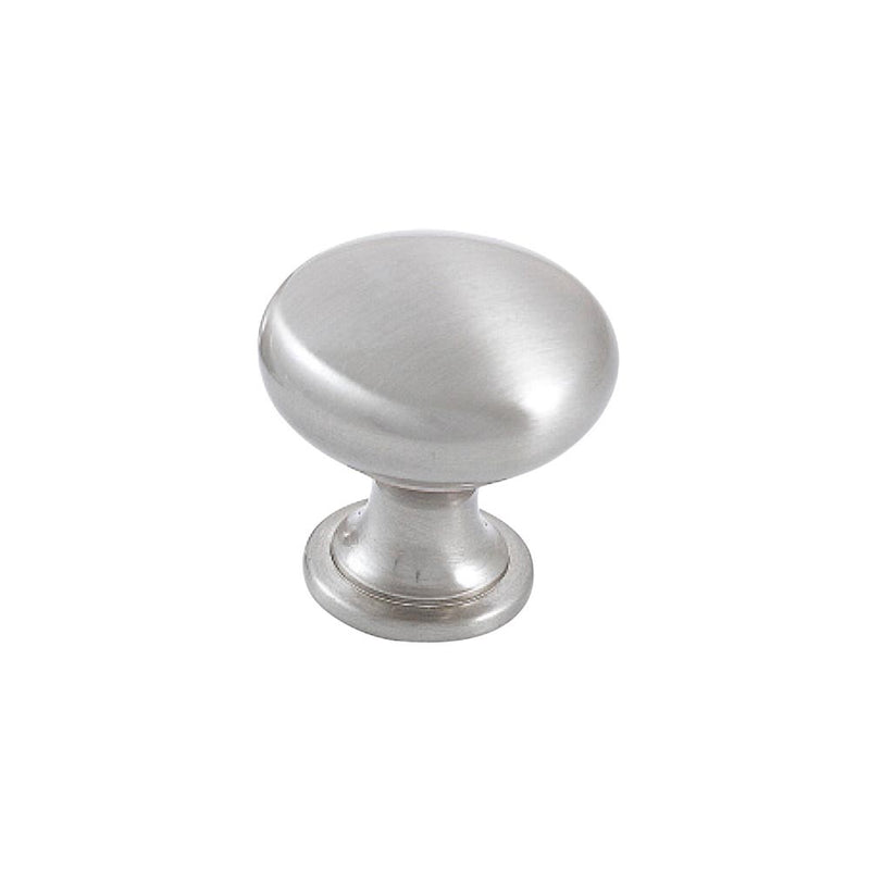 Momo Florencia Plain Knob 29mm Brushed Nickel