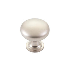 Momo Florencia Plain Knob 29mm Satin Nickel