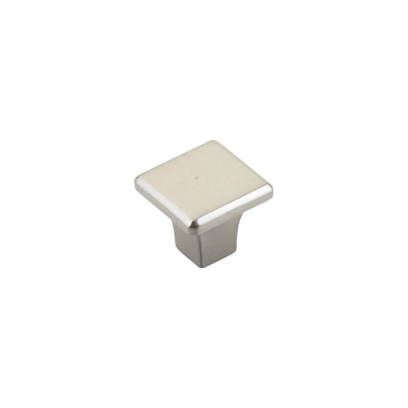 Momo Georgia 32mm Square Knob Brushed Nickel