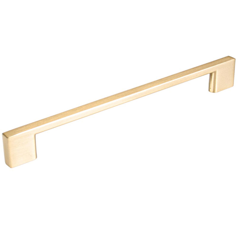 Momo Livorno D Handle 192mm Brushed Matt Brass