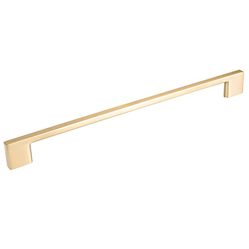 Momo Livorno D Handle 256mm Brushed Matt Brass