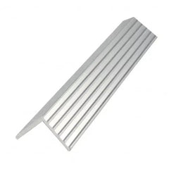 Angle Fluted Aluminium 19x19x1.57mm 2.4mtr