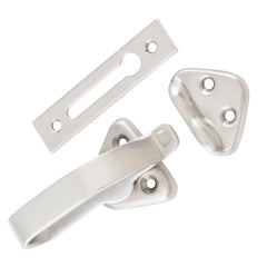 Hopper Window Fastener Satin Nickel