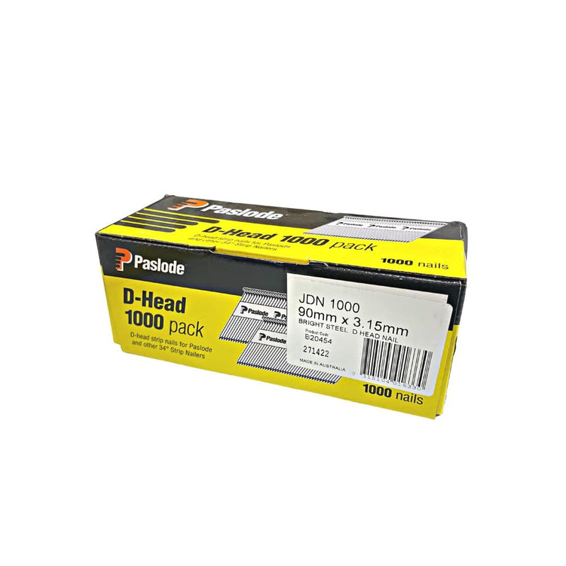 Framing Nail Bright 90x3.06 Pk1000 Paslode