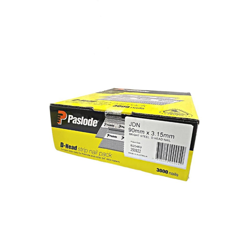 Framing Nail Bright 90x3.15mm Pk3000 Paslode