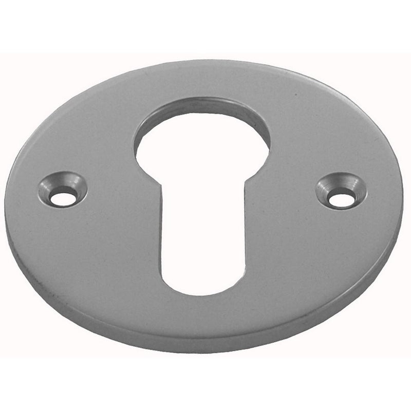 Escutcheon Euro Satin Chrome