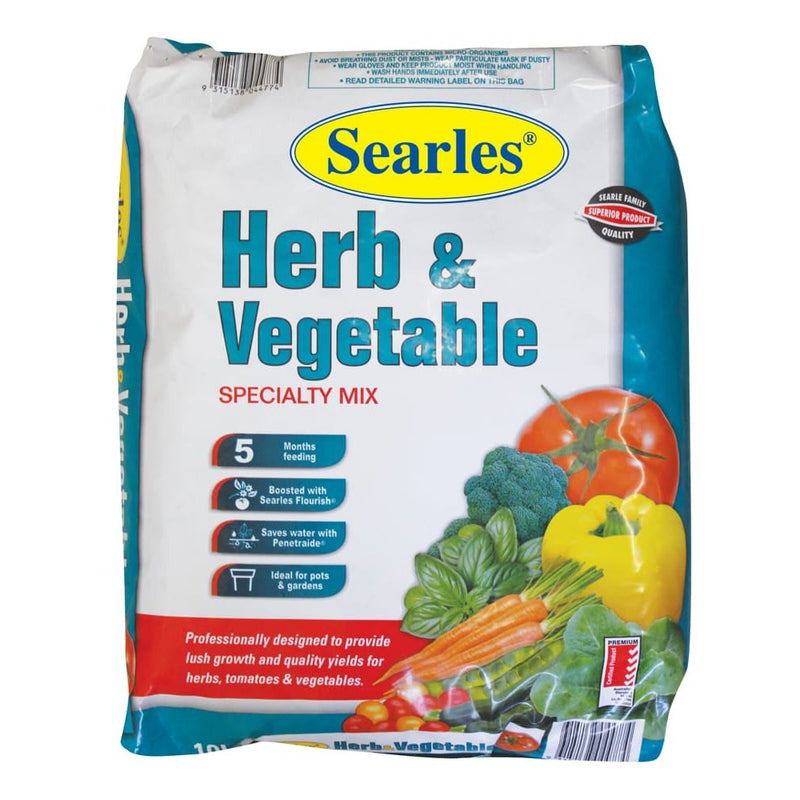 Searles Herb & Vege Potting Mix 10 litre
