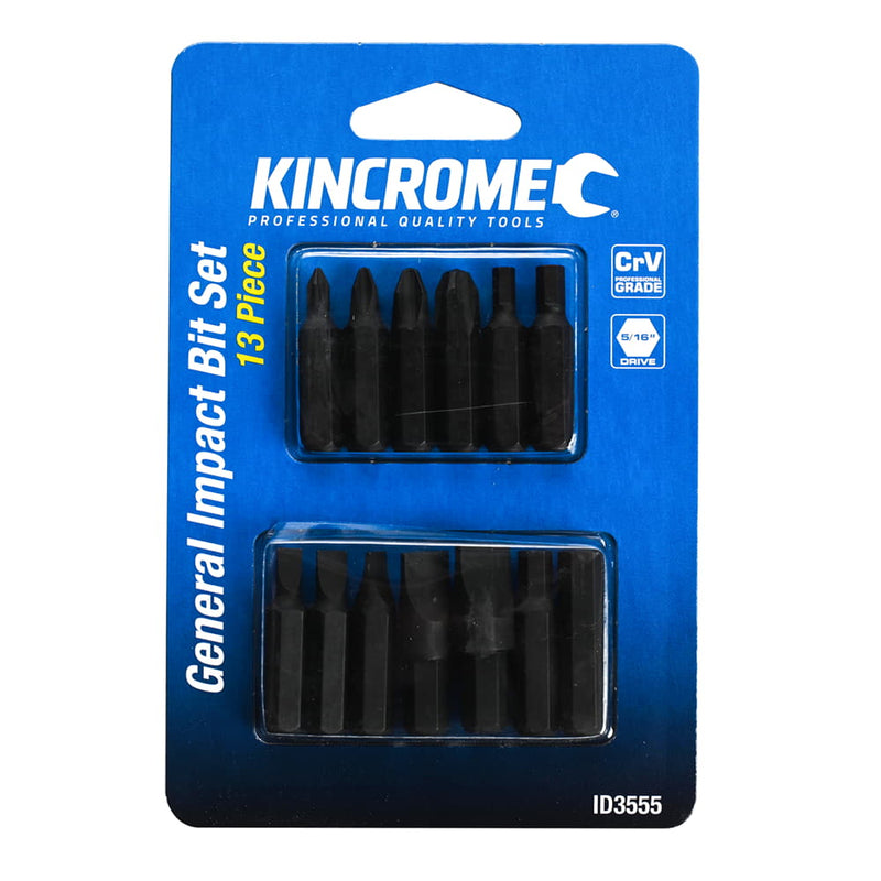 General Impact Bit Set 13 Piece Kincrome