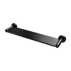 Radii Shower Shelf Round Plate Matt Black