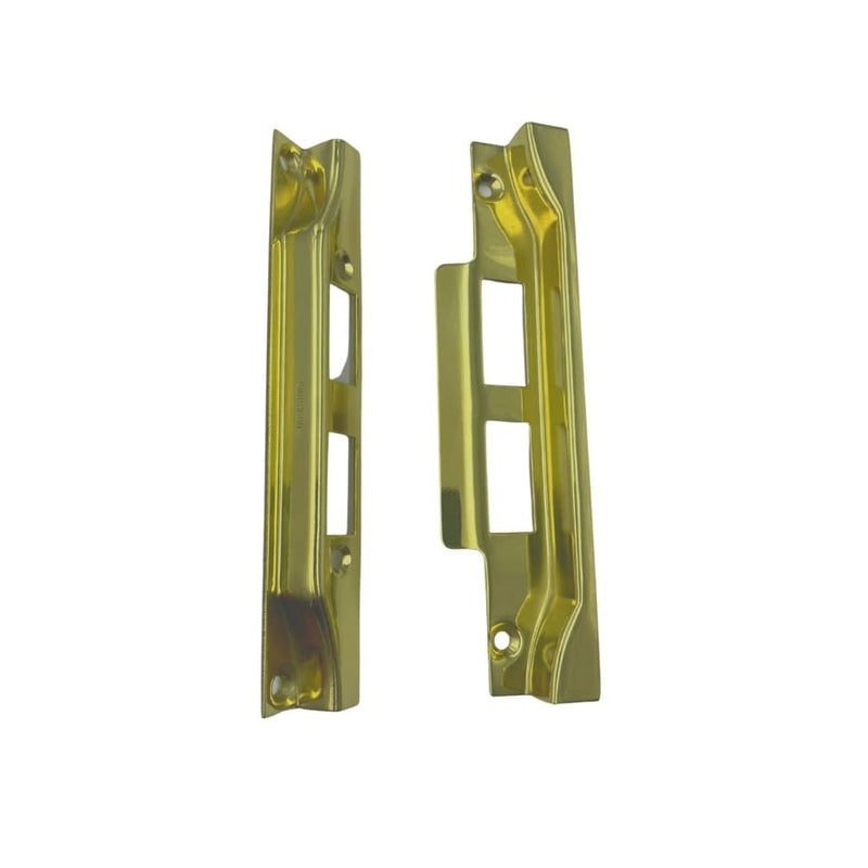 Jackson's Lock Plate Kit Only Rebated Polished Brass