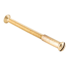 Tie Bolt Polished Brass L55 3 Gauge M4 Thread