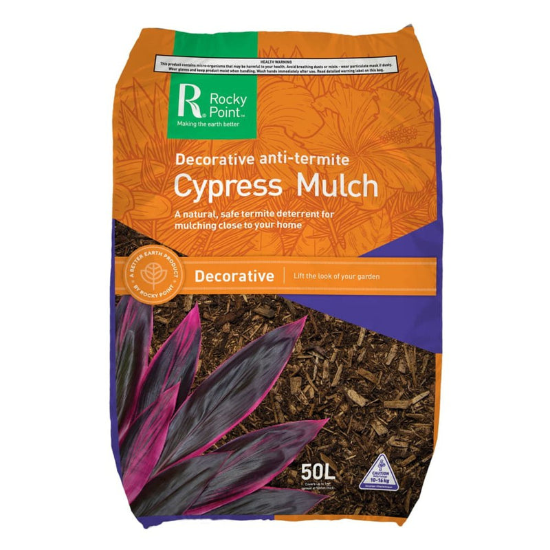 Cypress Mulch 50ltr Rocky Point