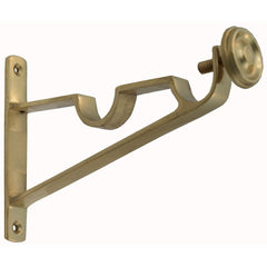 Bracket Curtain 19mm Brass