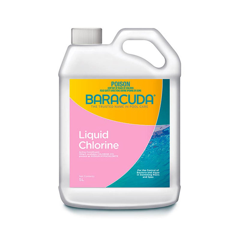 Chlorine Liquid 5 Ltr Baracuda