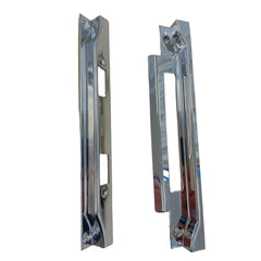 Jackson's Lock Plate Kit Rebated Long Polished Chrome