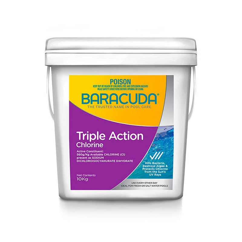 Chlorine Triple Action 10kg Baracuda